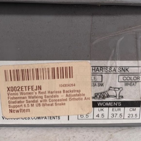 Vionic Women's Rest Harissa Walking Sandal; US 6.5 - Picture 8 of 8